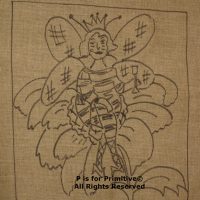 Queen Bee P is for Primitive Pattern