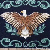 Wendell Eagle, Ruth Hall Pattern, H860, 38 x 57