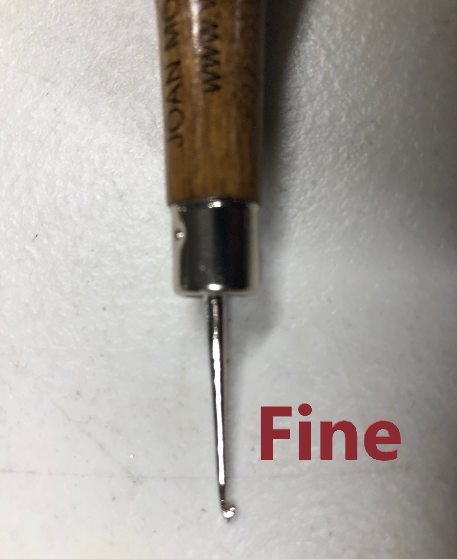 Joan Moshimer Hooks - FINE HOOK - Maple Handle Hook, Made in the USA - Image 2