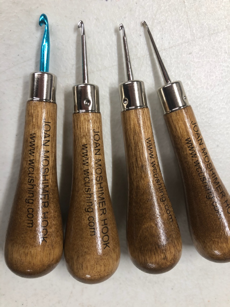 Joan Moshimer Hooks - FINE HOOK - Maple Handle Hook, Made in the USA - Image 3