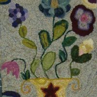 FTD (Fast to Draw) Floral, P is for Primitive, 24" x 16"