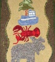 Maine Stack, by P is for Primitive, 28" x 16"