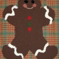 Mr. Gingerbread (George) 16 x 16 on Linen to Hook, Monks to Punch!