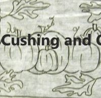 Pumpkin Patch, by P is for Primitive, 14" x 10"