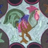 Star of the Barn, by P is for Primitive, 32" x 22"