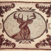 Deerhead, 23.5" x 36", Ralph Burnham Pattern, No. 58