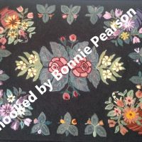 Floral No. 39, Floral with Urns, 34" x 40", Ralph Burnham Pattern