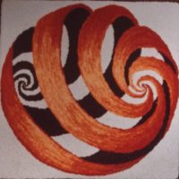 The Trap, Unique Pattern by Pearl McGown, OSVP 191, 14" x 14"