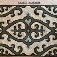 Burnham Medallion OSV 340 by Pearl McGown 32" x 45"