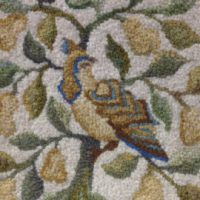 Partridge in a Pear Tree Tile, MT 2A Pattern by Joan Moshimer, 7.5" square