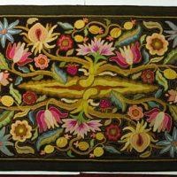 Shalimar Garden M 380 Pattern by Joan Moshimer 45" x 82"