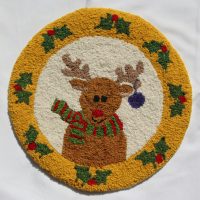 Rudy! Great Pattern by Joan Moshimer,  MT67  8" x 8"