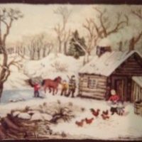 Home in the Wilderness OSV 595 Pearl McGown Pattern 23" x 35"