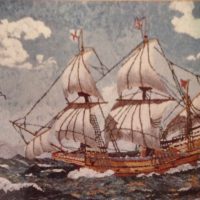 Mayflower II OSV 705 Pearl McGown Pattern 29" x 39"