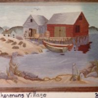 Fisherman's Village OSV 781 Pearl McGown Pattern 30" x 41"