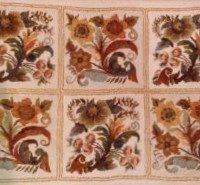 Spanish Village OSV 757 Pearl McGown Pattern        24 1/2" x 35"