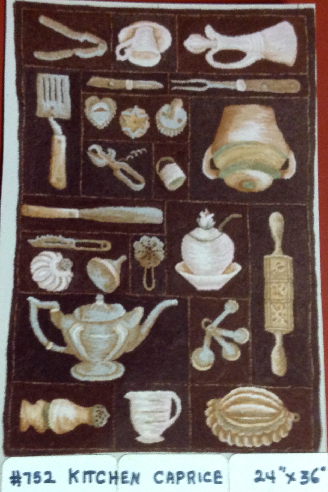 Kitchen Caprice OSV 752 Pearl McGown Pattern 24" x 36"