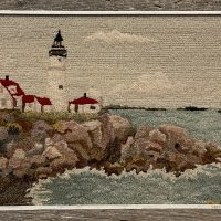 Portland Headlight Pattern by Joan Moshimer 22 x 30 M33