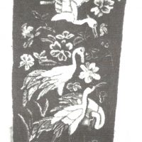 Five Herons #106, Jeanne Fallier 16 x 44