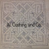 Eternal Knot #1 by Salma Dhanji, SD101,  14" x 14"