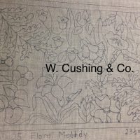 Floral Medley Pattern by Salma Dhanji   SD215               23 1/2 x 35 inches