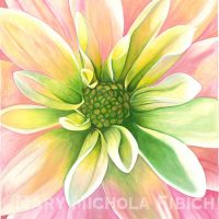 The Dahlia Pattern ONLY, Based on the Artwork of Mary Michola Fibich
