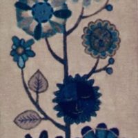 Fun Flowers by Pearl McGown  P113 15" x 42"