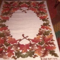 Bunny's Gifts by Pearl McGown OSV 874 28" x 49"