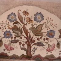 Crewel Crescent OSV 763 by Pearl McGown   25" x 41"