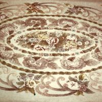 Old Colonial with Floral Corners by Pearl McGown  OSV 384A 75" x 100"