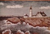 Portland Head Light OSV 628 Pearl McGown Pattern, 28" x 44"