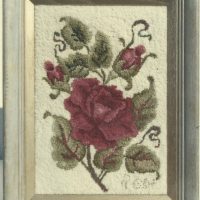 Realistic Rose OSVP 42 Pearl McGown Pattern 10"x 13"