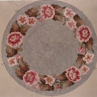 Rose Circlet OSV 456 Pearl McGown Pattern 24" x 24"