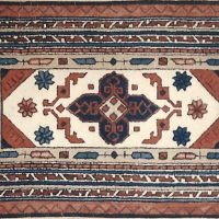 Turkish (large), a Ruth Hall Pattern, H421    28" x 46"