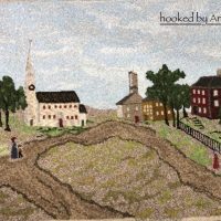 Ipswich Village Green, Ruth Hall Pattern 34" x 62", H18