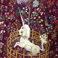 Pearl McGown Unicorn in Captivity OSV 880 24 x 36