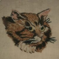 Tabby Cat, MP188, Joan Moshimer Pattern, 20" x 22"
