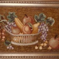 Basket of Goodies  P154, a Pearl McGown Pattern,     10" x 16"