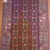 The Temple Rug by Pearl McGown  OSV 702 33" x 53"