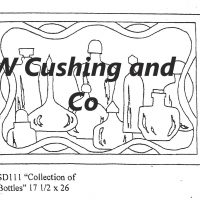 Collection of Bottles by Salma Dhanji SD111 17.5" x 26"