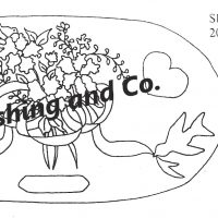 Wedding Kneeler Pattern by Salma Dhanji   SD226              20 3/4 x 40 inches