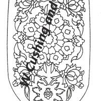 Oval Miniature Oriental by Salma Dhanji SD410            15.5" x 29"