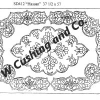 Hassan Pattern by Salma Dhanji 37.5" x 57"  SD412