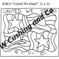 United We Stand Pattern by Salma Dhanji    SD814           21 x 25 inches
