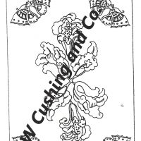 Japanese Song Pattern by Salma Dhanji 34" x 53"  SD401