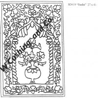Ibadat Pattern by Salma Dhanji  SD419    27 x 41 inches