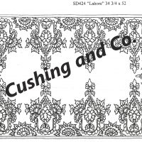 Lahore Pattern by Salma Dhanji,   34.75 x 52 inches  SD424