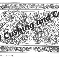 Jaipur Pattern by Salma Dhanji,   33.50 x 54.25 inches  SD425