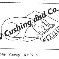 Catnap Pattern by Salma Dhanji SD604 18 x 29.5 inches