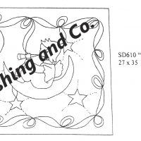 My Little Angel Pattern by Salma Dhanji   SD610              27 x 35 inches